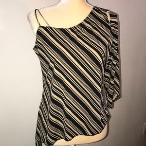 MINT Striped Fashion Top